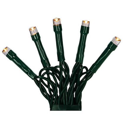 Micro LED-Lichterkette 100 flg. bernsteinfarben APP-gesteuert 6554-870