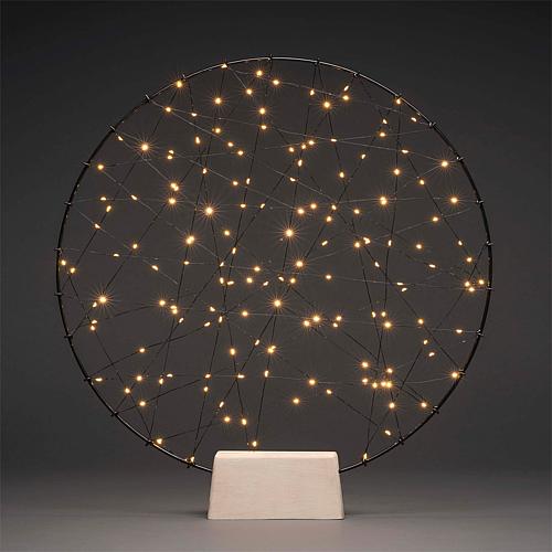 LED Metallsilhouette 'Ring' 1782-787
