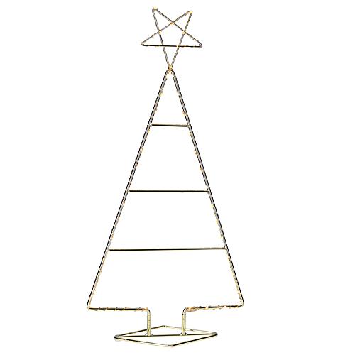 LED Metallweihnachtsbaum messingfarben 1790-880