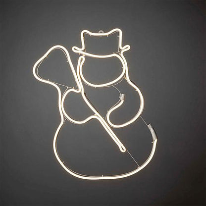 LED Schlauchsilhouette Schneemann 3099-102
