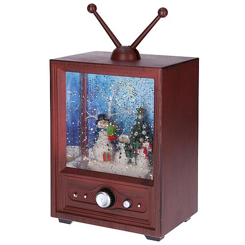 LED Fernseher mit 3 Schneemännern 4373-000