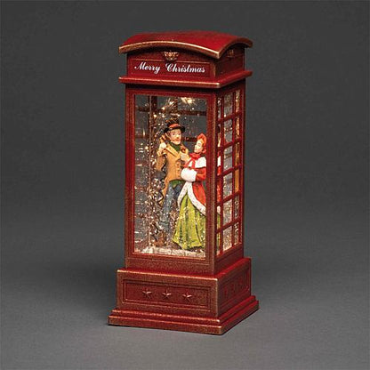 LED Telefonzelle 'Charles Dickens Style' 4368-550
