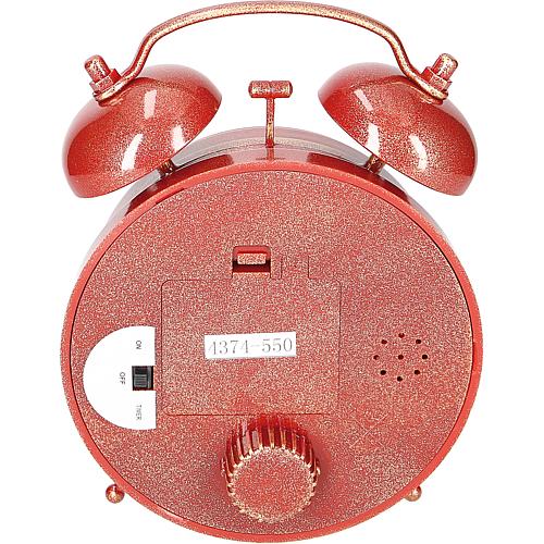 LED Wecker mit Schneemann und Zug 4374-550