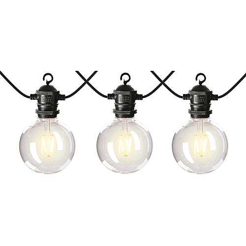 LED Globe-Lichterkette 10 flg. außen 2393-800