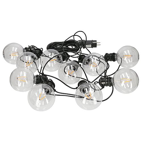 LED Globe-Lichterkette 10 flg. außen 2393-800