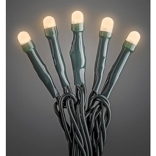 Micro LED Innenkette gefrostet 100 bernsteinf. LED 6344-820