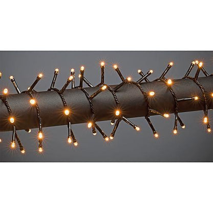 Micro LED Lichterkette 'Cluster' 200 bernst. LED 3875-800