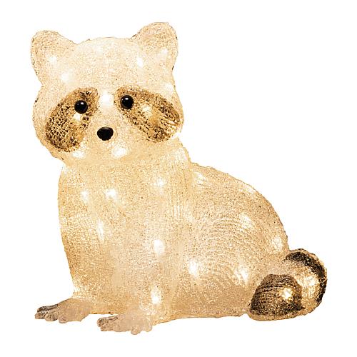 LED Acryl Waschbär 48 ww LED außen 6282-103
