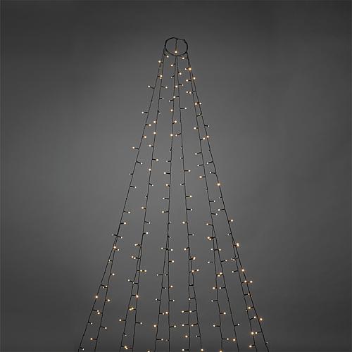 LED Baummantel gefrostet 270 ww LED außen 6660-130