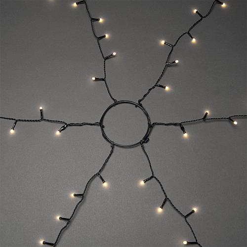 LED Baummantel gefrostet 270 ww LED außen 6661-130