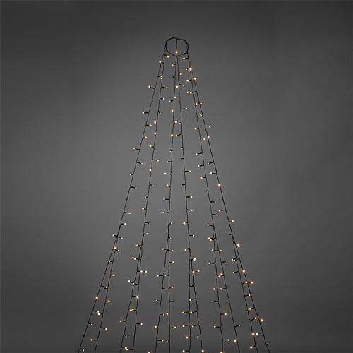 LED Baummantel gefrostet 270 ww LED außen 6661-130