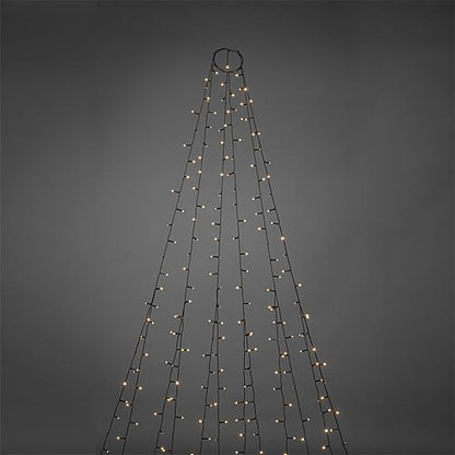 LED Baummantel gefrostet 270 ww LED außen 6661-130