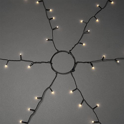LED Baummantel gefrostet 450 ww LED außen 6662-130