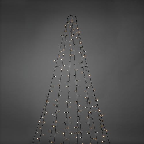 LED Baummantel gefrostet 450 ww LED außen 6662-130