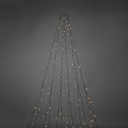 LED Baummantel gefrostet 450 ww LED außen 6662-130