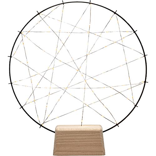 LED Metallsilhouette 'kleiner Ring' 1783-787