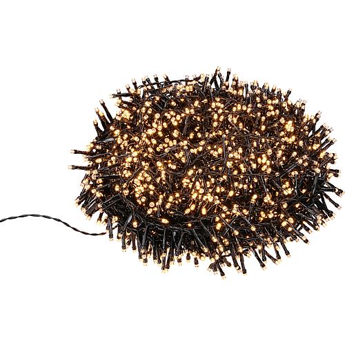 Micro LED Lichterkette 'Cluster' 2000 ww LED
