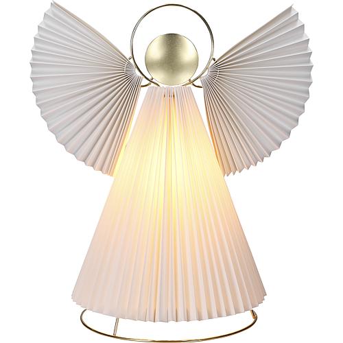 Beleuchteter Papierengel 36cm 1800-202