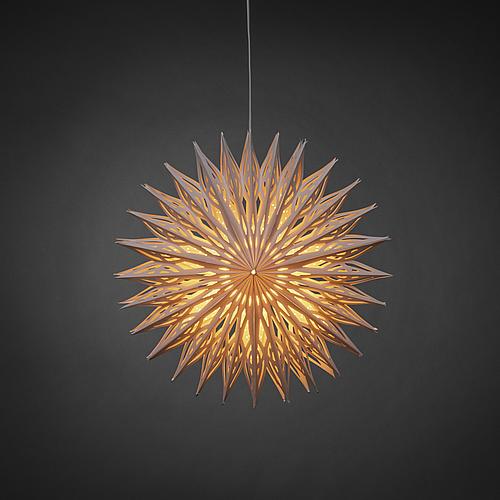 Weißer Papierstern 60cm 5928-200