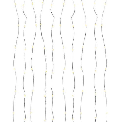 EGB LED-Micro-Bündel-Lichterkette 200 ww LED 10 Stränge 4027236043416