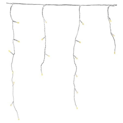 EGB LED-Eisregen-Lichterkette 180 LED transp.Kabel 4027236043485