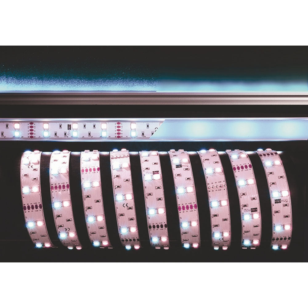 Deko-Light 5050-2x30-12V-RGB+6500K-3m 36W Weiß
