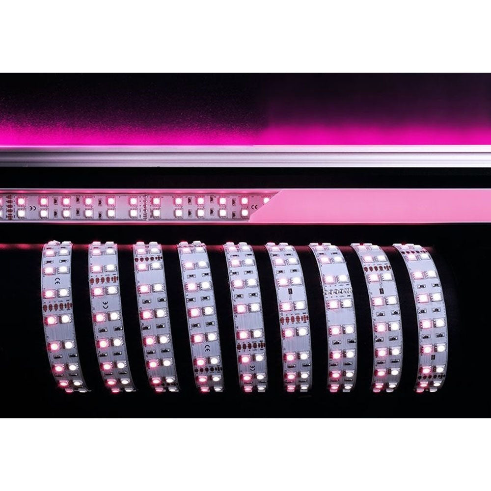 Deko-Light 5050-2x60-24V-RGB+6000K-3m 75W Weiß