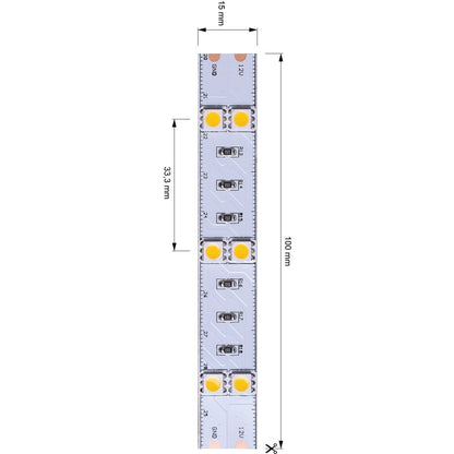 Deko-Light 5050-2x30-12V-6500K-7000K-3m  Weiß
