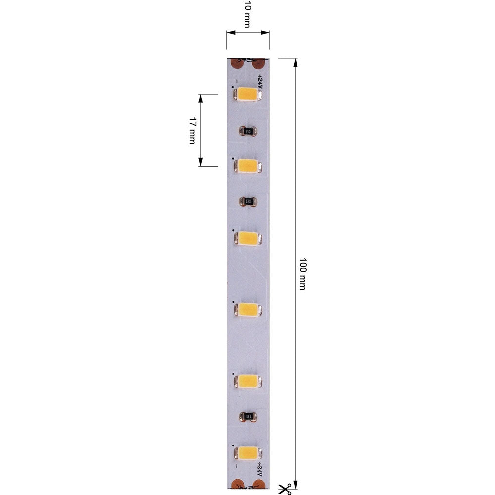Deko-Light 5630-60-24V-6000K-5m 85W Weiß