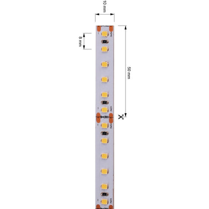 Deko-Light 2835-120-24V-6000K-5m 100W Weiß