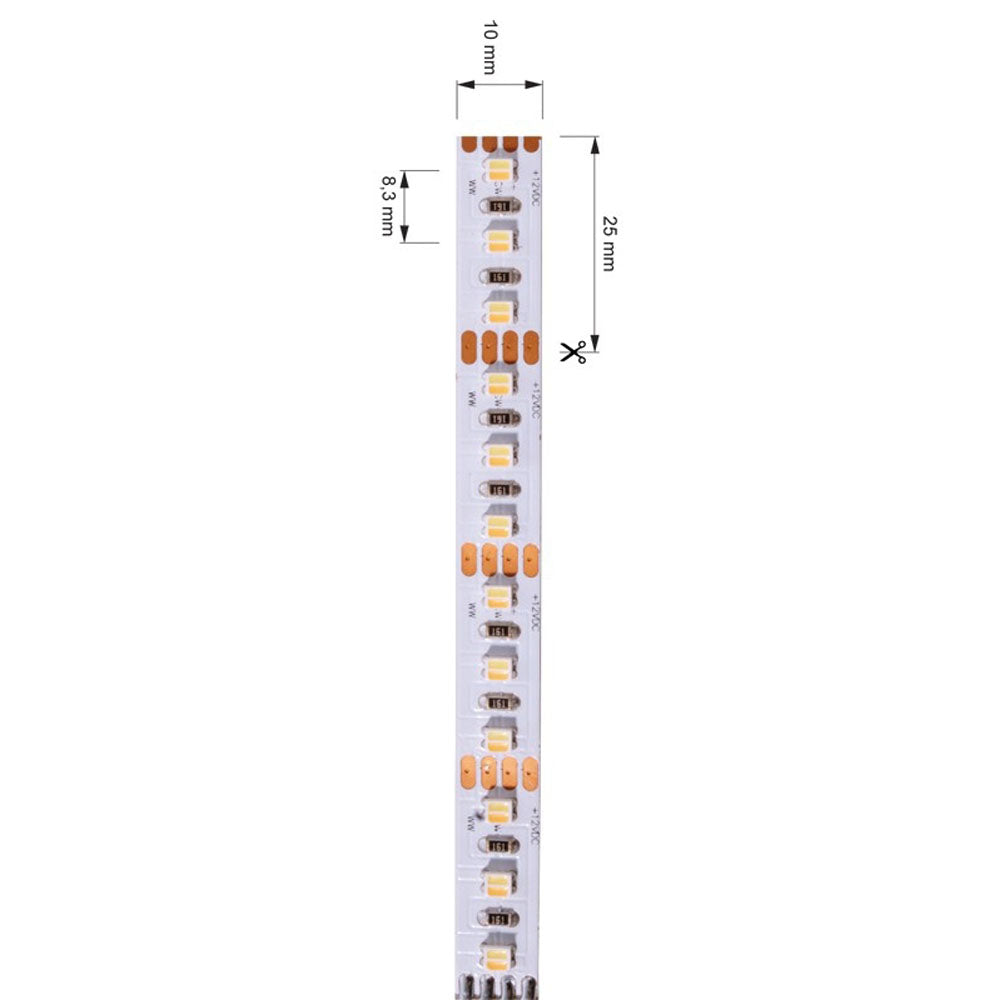 Deko-Light 3528-120-12V-3000K-6500K-5m 46W Weiß