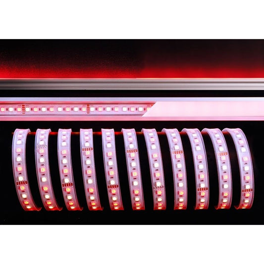 Deko-Light 5050-96-24V-RGB+2800K-5m-Silikon 65W Weiß