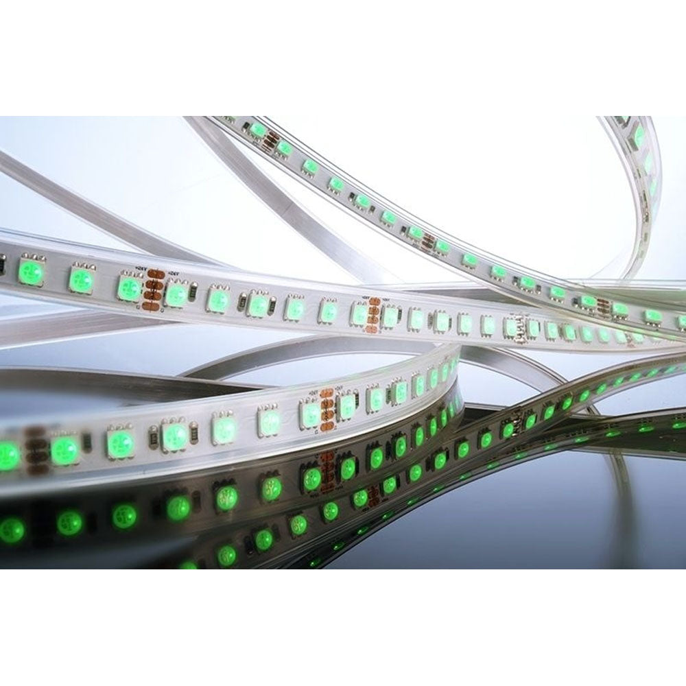 Deko-Light 5050-96-24V-RGB-5m-Silikon 65W Weiß