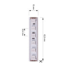 Deko-Light 5050-96-24V-RGB-5m-Silikon 65W Weiß
