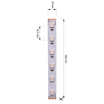 Deko-Light 5050-60-24V-RGB+1700K-5m 70W Weiß