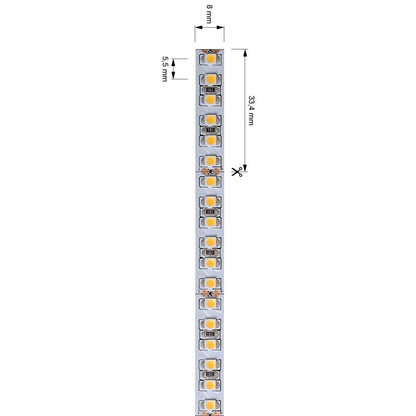 Deko-Light LED-Lichtband 3528 24V 15W/m 1100lm/m 3000K L: 500cm