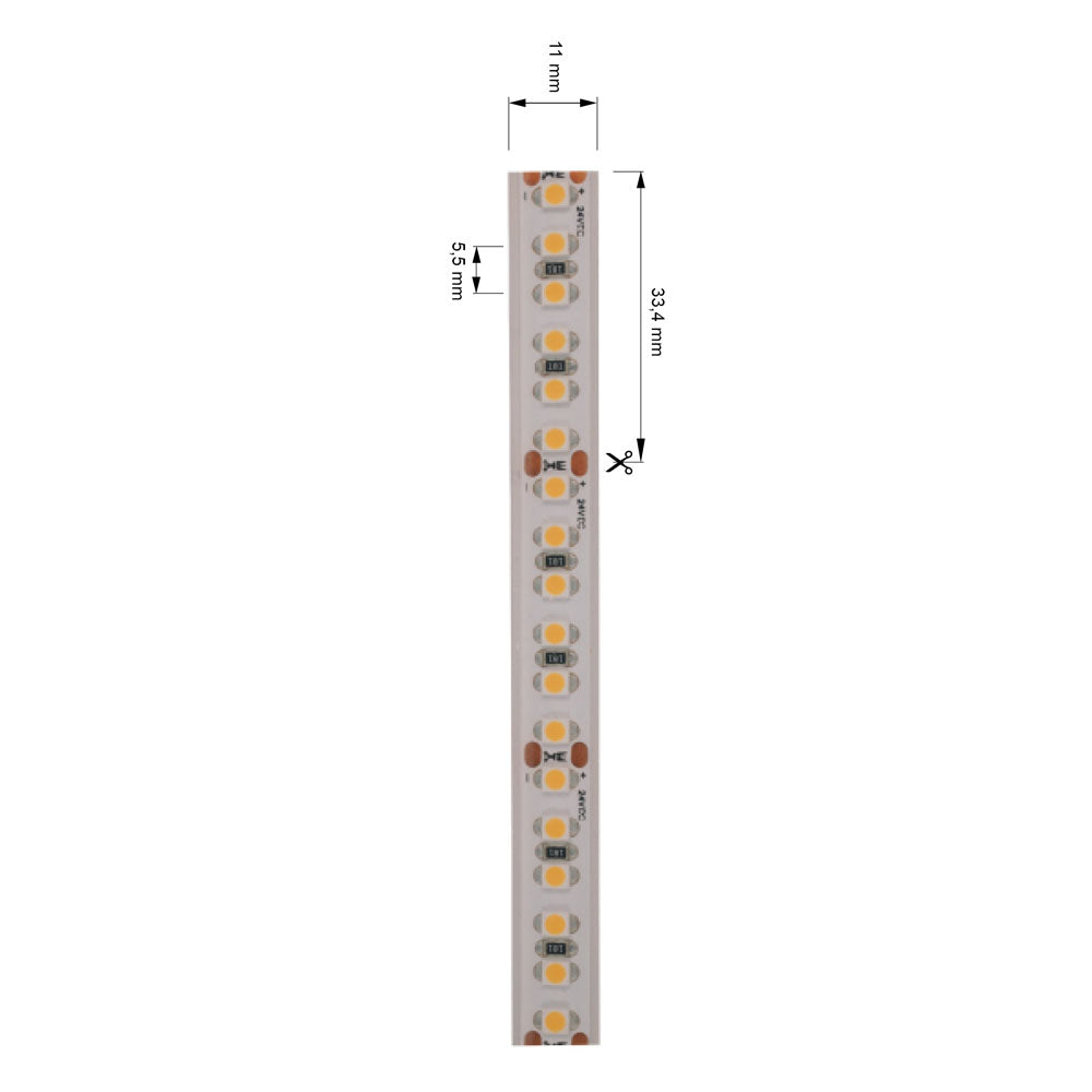 Deko-Light LED-Lichtband 3528 24V 10W/m 540lm/m 3000K L: 500cm
