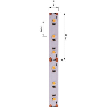Deko-Light 2835-60-12V-2700K-5m-Silikon 50W Weiß