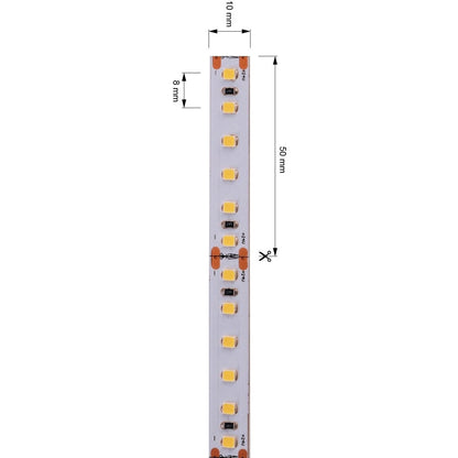 Deko-Light 2835-120-24V-2700K-5m 100W Weiß