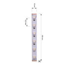 Deko-Light LED-Lichtband 5050 24V 15W/m 520lm/m RGB 6200K L: 500c