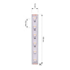 Deko-Light LED-Lichtband 5050 24V 15W/m 520lm/m RGB 4200K L: 500c
