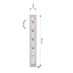 Deko-Light LED-Lichtband 5050 24V 15W/m 480lm/m RGB 6200K L: 500c