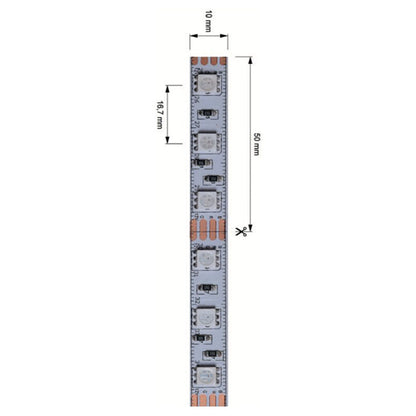Deko-Light 5050-60-12V-RGB-5m 40W Weiß