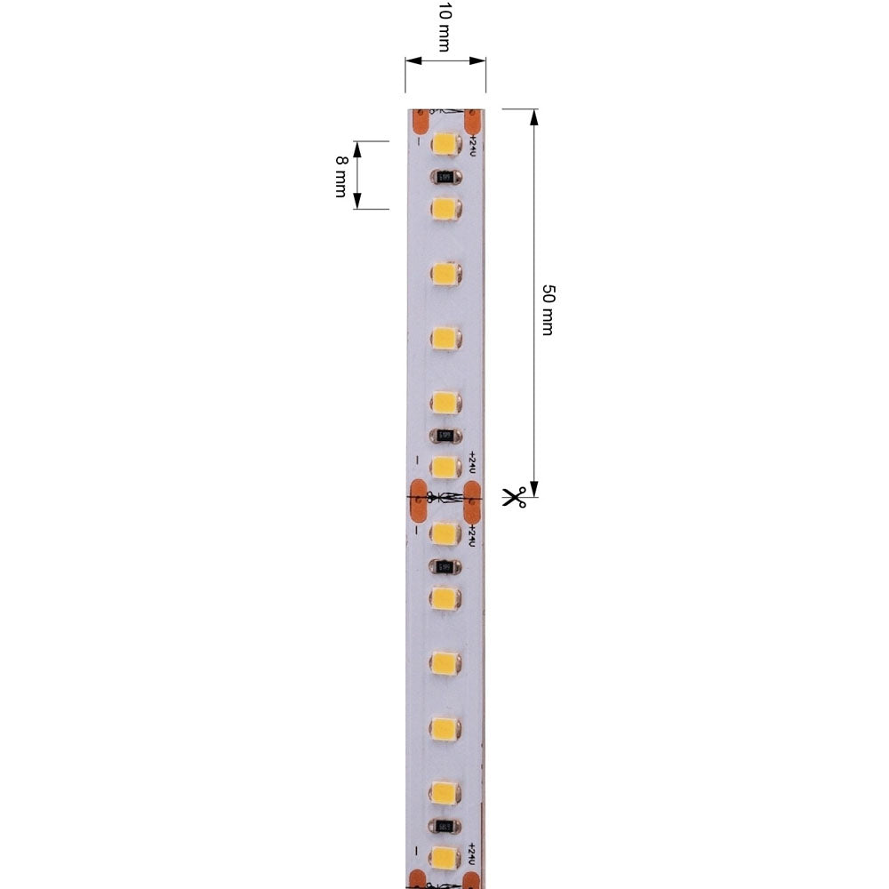 Deko-Light 2835-120-24V-6000K-15m-nicht dimmbar 100W Weiß