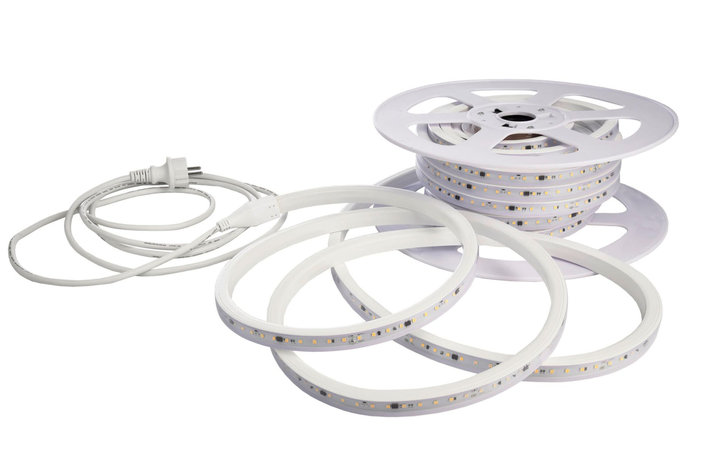 Deko-Light Long Run, SMD, 230V-14W, 3000K, 15m, Silikon