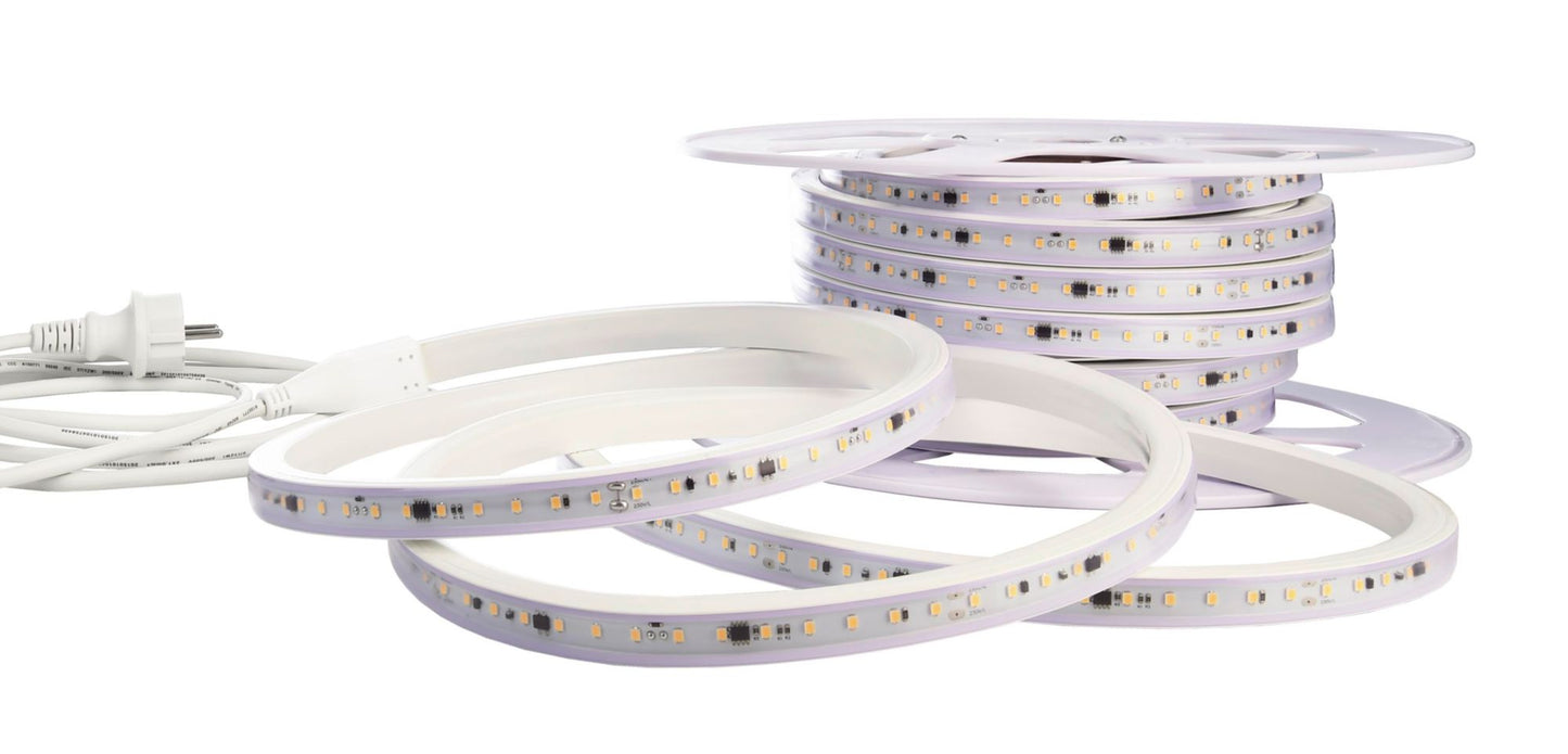 Deko-Light Long Run, SMD, 230V-14W, 3000K, 15m, Silikon