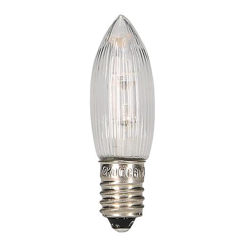 3x LED Ersatzbirne 6V 0,2W E10 ww
