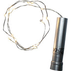 LED-Draht-Lichterkette 'Dew Drops' 40 ww LED silberfarben 728-04