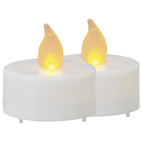 LED-Teelicht 'Paulo' 2er-Set 066-06