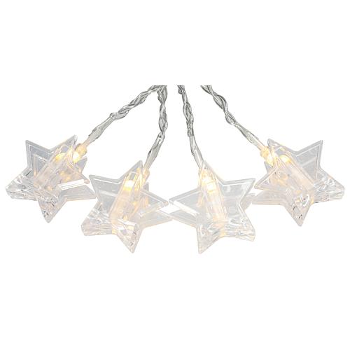 LED-Lichterkette 'Clippy Sterne' 729-12
